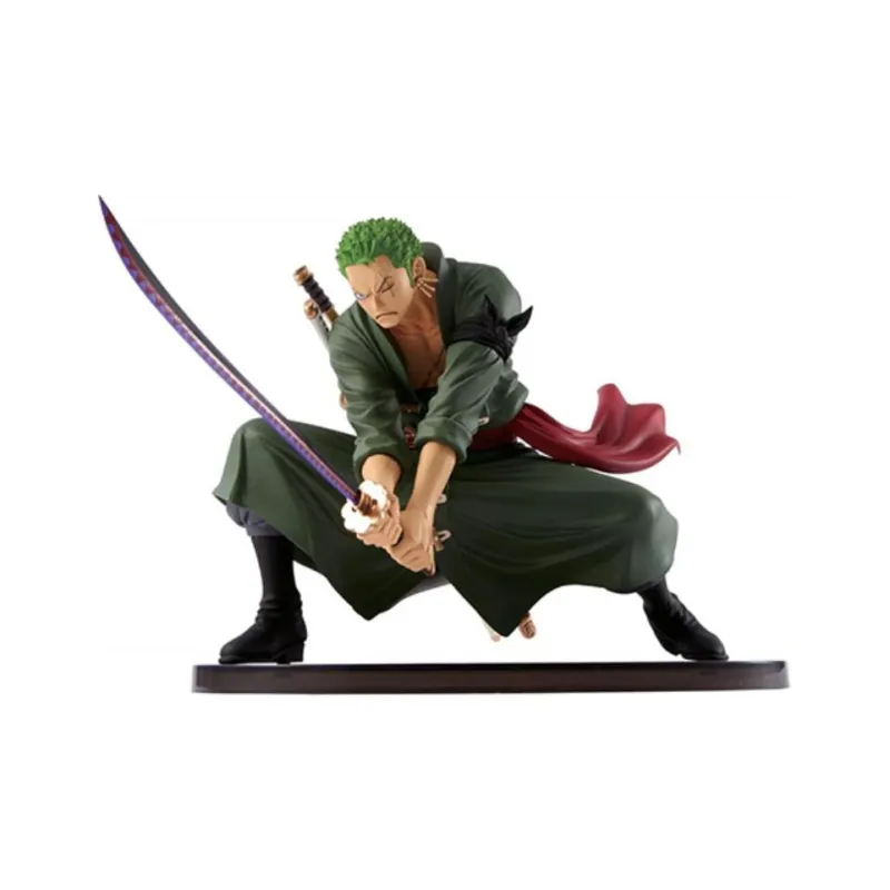 BANPRESTO Roronoa Zoro Sc One Piece King Of Styling Top Showdown 4 Battles Scale Figures 13cm-0