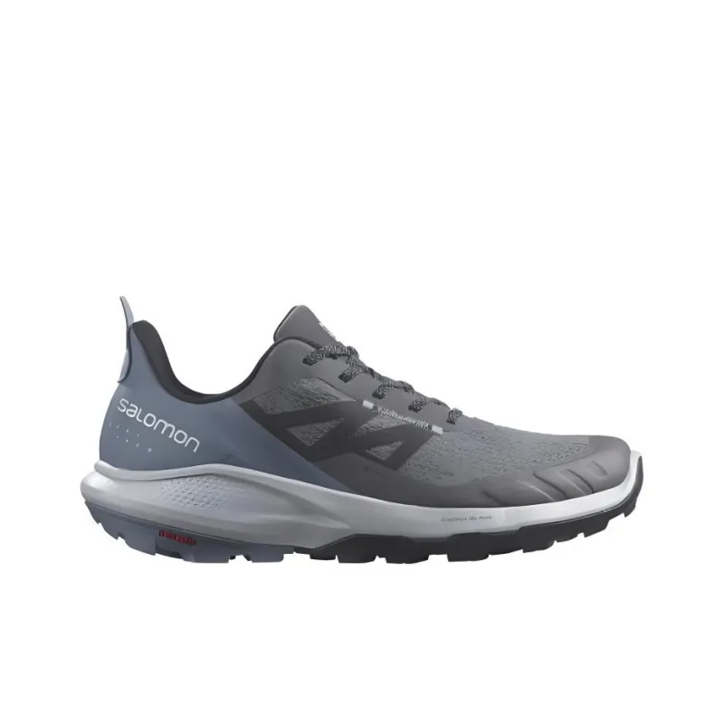 SALOMON OUTpulse Cushioned Slip Resistant Low Top Outdoor Shoes Men's Magnet Gray-1