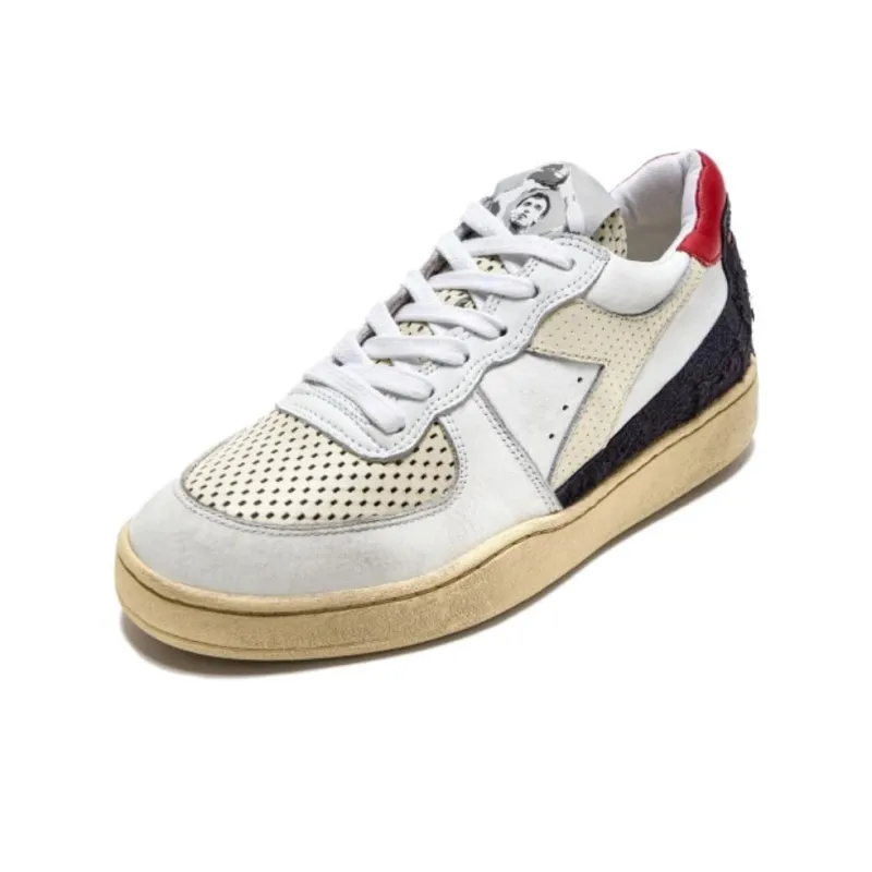 diadora Mi Basket Low 'Punched Italia'-2