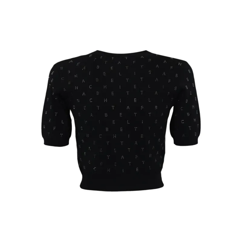 Elisabetta Franchi V Neck Knitted Cardigan-1