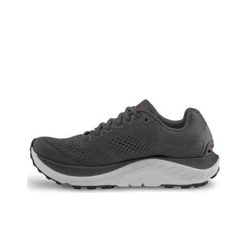 Topo Athletic Anti-Slip Wear-Resistant Low-Top Running Shoes Men's Gray