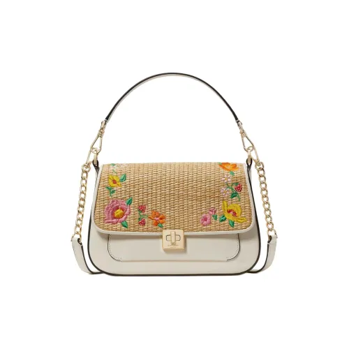 Kate Spade Straw Shoulder Bag Crossbody Bag Women's Various Protein Crisps