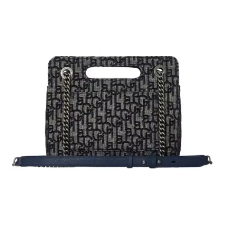Laurence & Chico Polyester Portable Crossbody Bag Shoulder Bag Medium Size Women's Dark Blue/Red-3