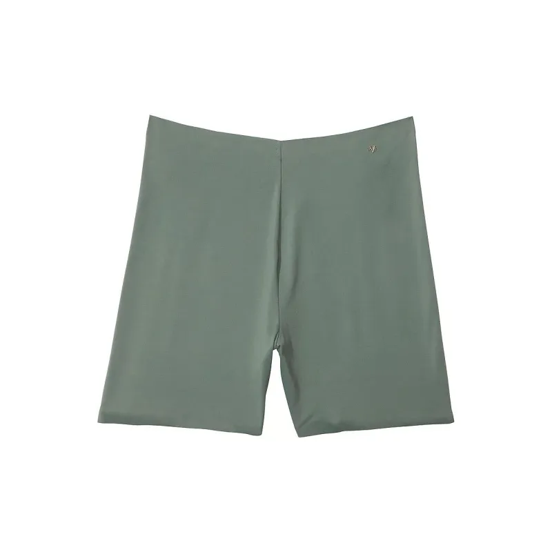 Victoria's Secret Pink Feathersoft Essentials Bike Shorts/green Pajama Pants Women's Green-0