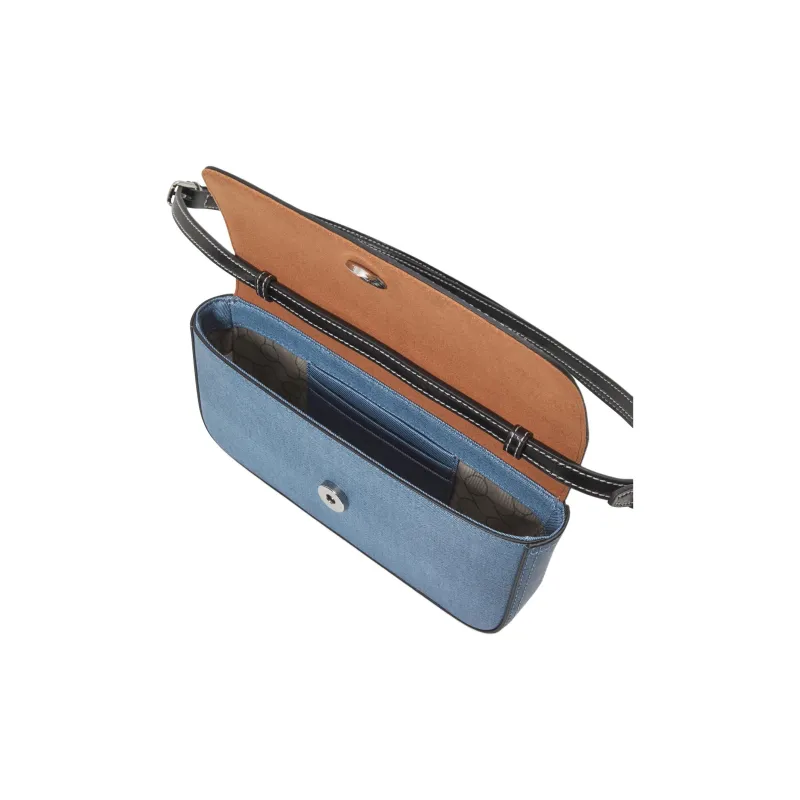ORYANY Leather Handbag Shoulder Bag Women's Denim Blue-4