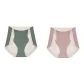 Combo 1:[2 Pack]Sapphire Green+Pastel Pink