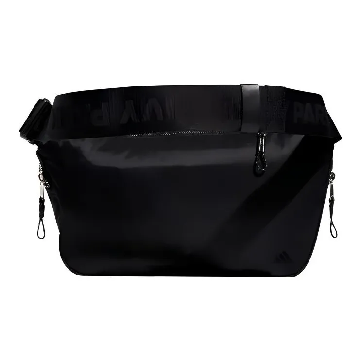 Adidas IVY PARK Beyoncé Collaboration Nylon One Shoulder Crossbody Fanny Pack Extra Large Unisex Black-2