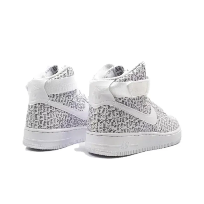 Nike Air Force 1 High Just Do It Pack White Black-2