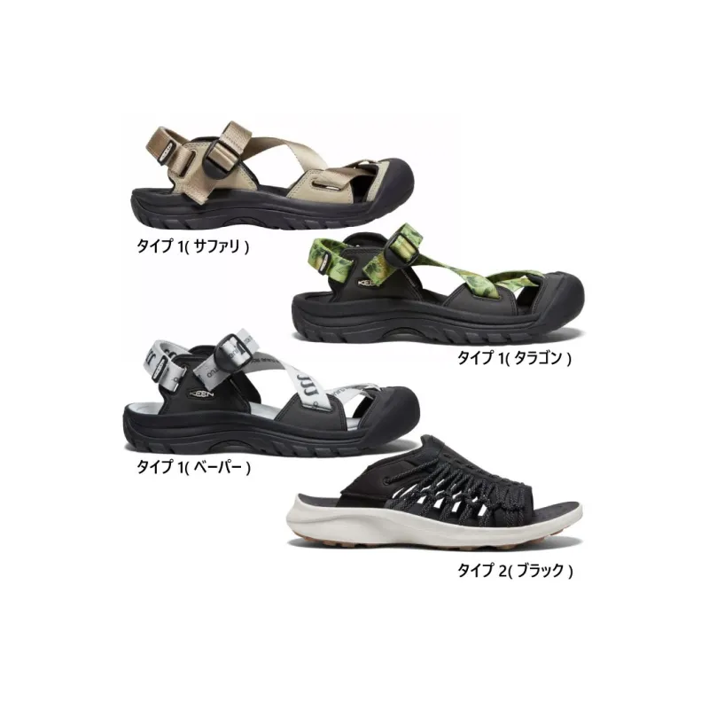 KEEN Zerraport 2 Beach Sandals Men's Gray Black-12