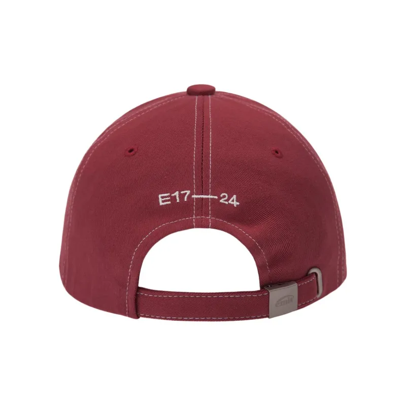 Emis Cotton Baseball Caps Unisex Red-1