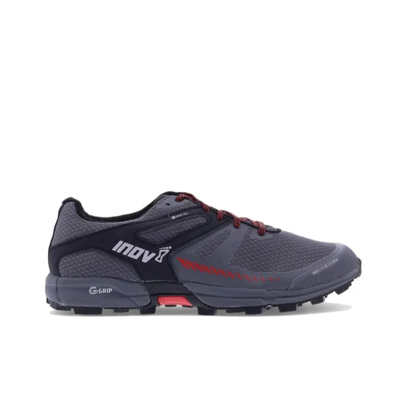 INOV-8 Roclite 315 GTX V2 Waterproof And Breathable Low-Top Outdoor Shoes Men's Gray Black Red-1