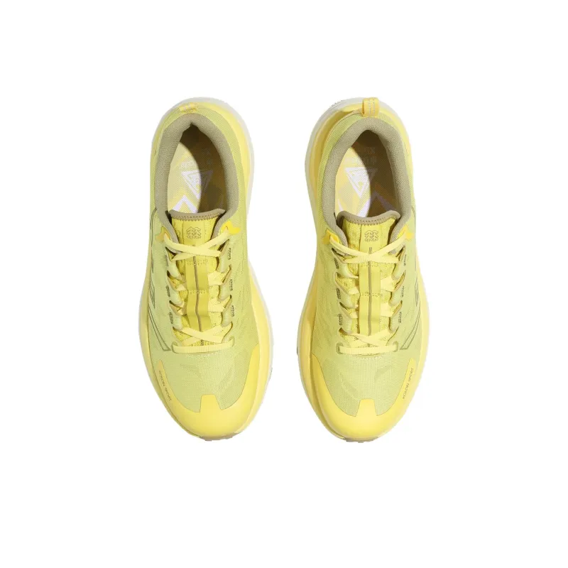KOLON SPORT Anti Slip Wear Resistant Low Top Running Shoes Unisex Yellow White-1