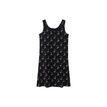 The Story Of The Flower Season Nightgown Women's Black