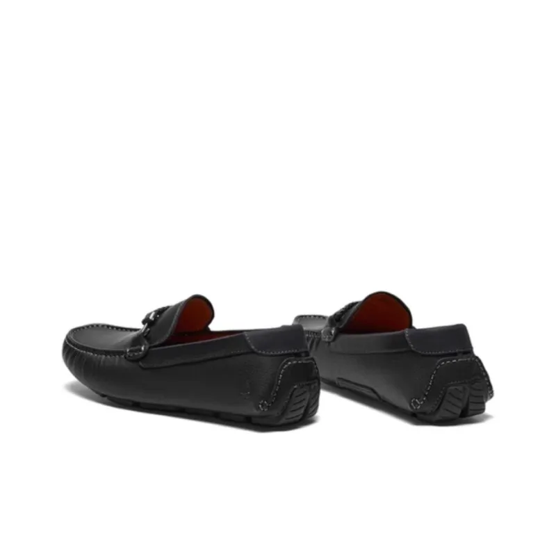 Hush Puppies Loafers Men Black/Umber-4
