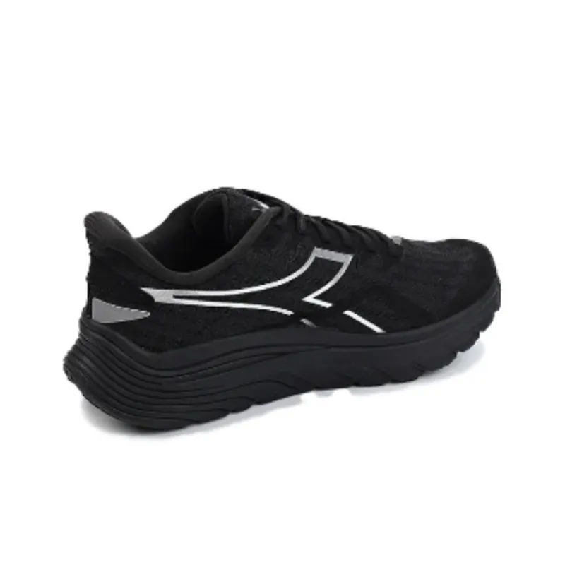 diadora Women's Equipe Nucleo 'Black Metallic Silver'-3
