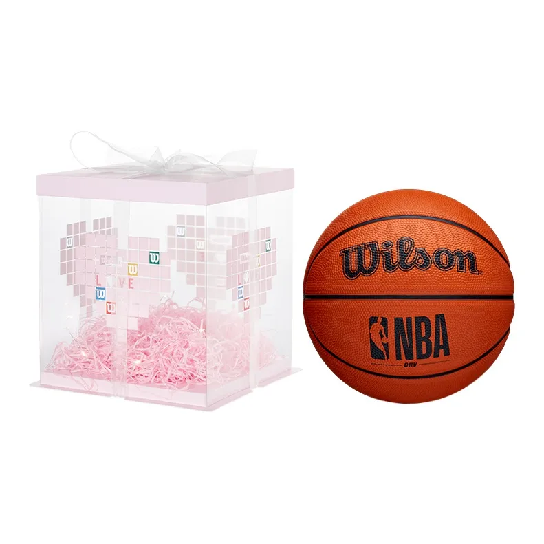 Wilson x NBA DRV Series Rubber Basketball Brown Size 7 Ball Training-9