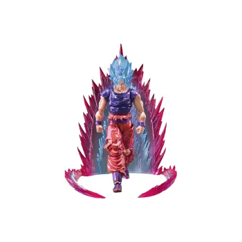 BANDAI Dragon Ball Collection Sun Wukong Bandai SHF Super Saiyan God Super Saiyan 10x Kaioken Punch Action Figures