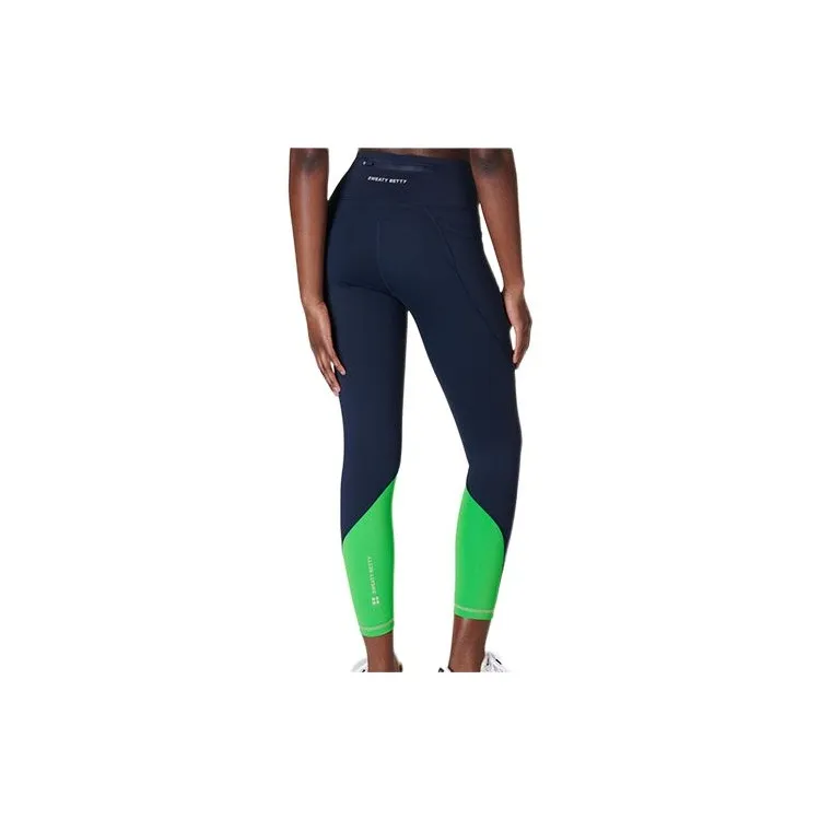 Sweaty Betty Knitted Sports Pants Women's Marine Blue-1