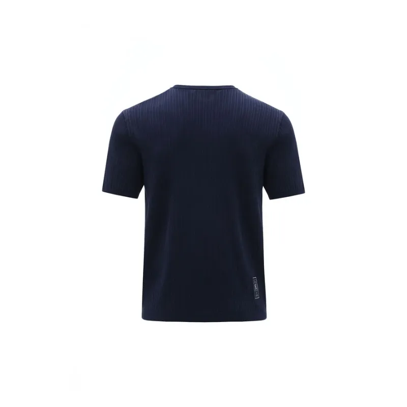 LI-NING 1990 Blue Series T-Shirt Men's Deep Iris Blue-1