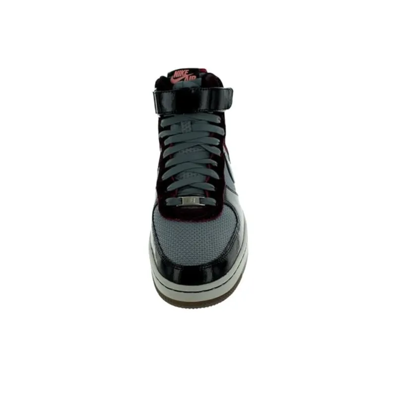 Nike Af1 Downtown Hi Noble Red/Black Grey-2