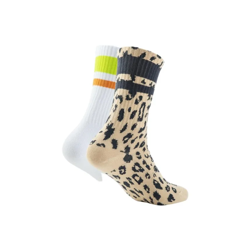 PUMA 2P APAC Mid Calf Socks Unisex 2 Pack Brown-1