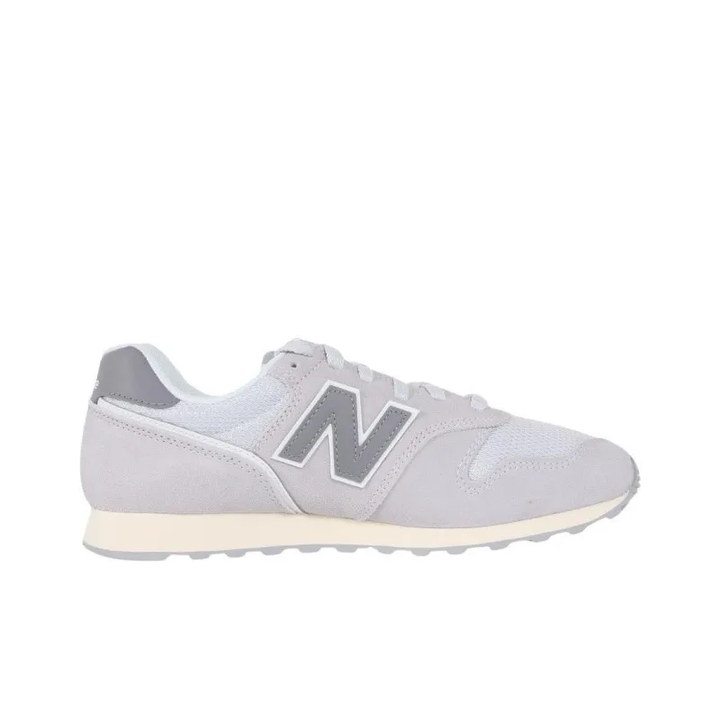 New Balance NB 373 Slip Resistant And Breathable Low Top Casual Running Shoes Unisex Light Gray-1