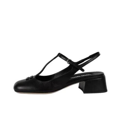MIU MIU Casual Single Shoes Women's Black