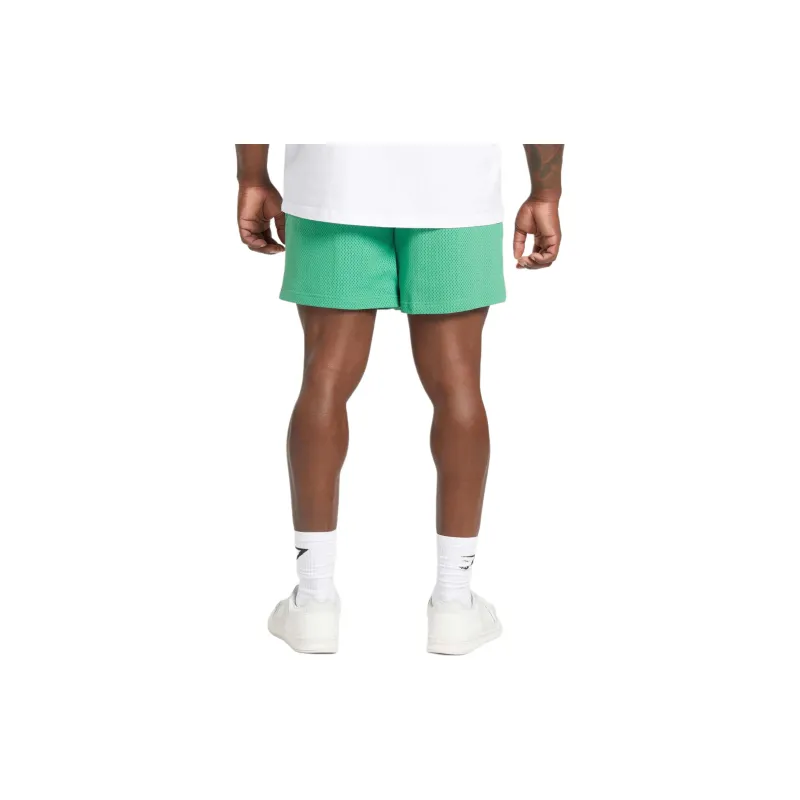 GYMSHARK LIFTING MESH 7' SHORTS Casual Shorts Men's Lake Green-1