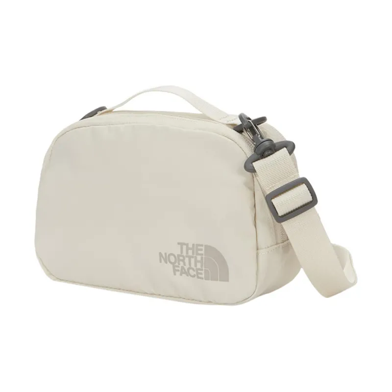 THE NORTH FACE Nylon Handbag, Shoulder Bag, Crossbody Bag, Fanny Pack Mini Unisex White Sand-1