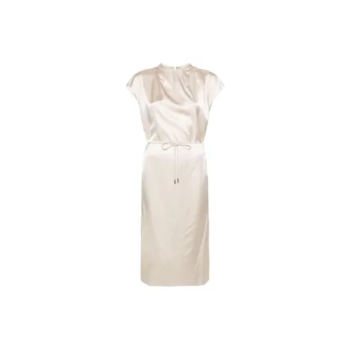 Calvin Klein Short-Sleeved Dresses Women's Beige