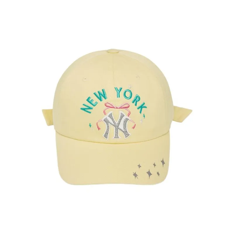 MLB Cotton Baseball Caps Kids' Pink/Purple/Yellow-8