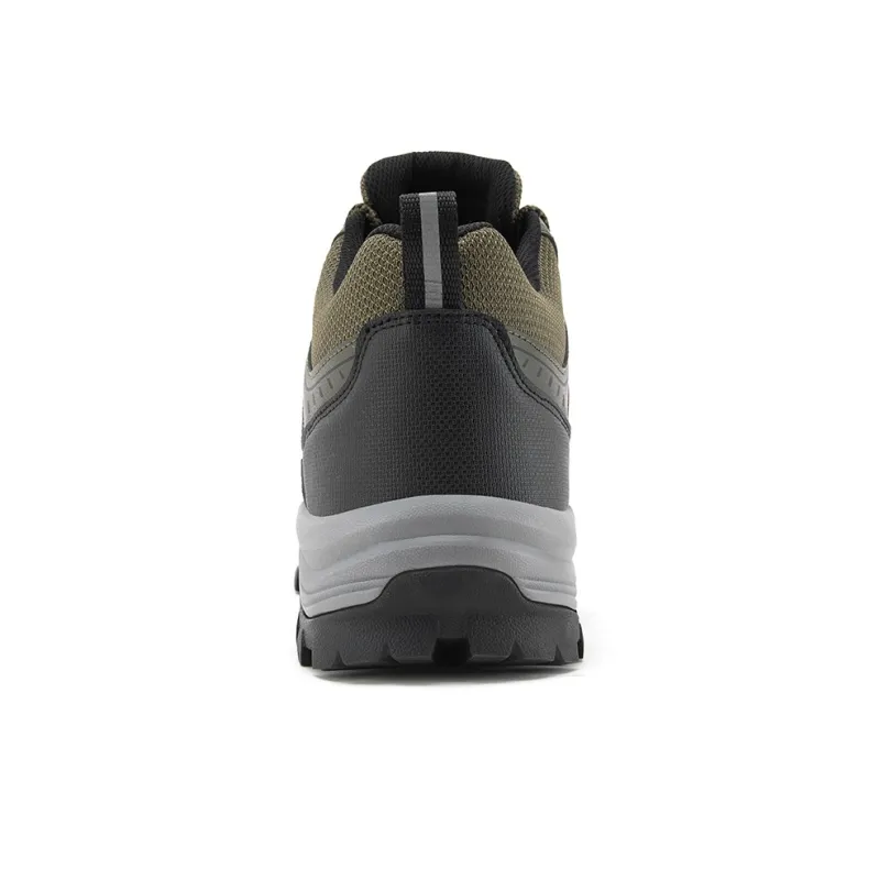 WALKSOUL Hiking / Trekking Shoes Men Mid Top Green-16