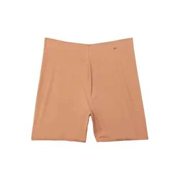 Victoria's Secret Pink Feathersoft Essentials Bike Shorts/Light Brown Pajama Pants Women's Light Brown
