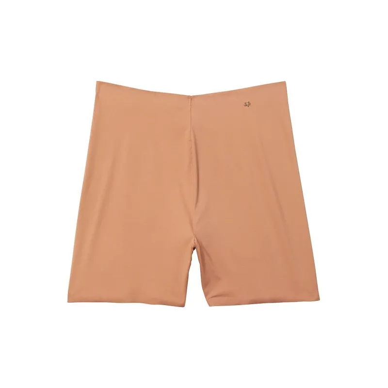Victoria's Secret Pink Feathersoft Essentials Bike Shorts/Light Brown Pajama Pants Women's Light Brown-0