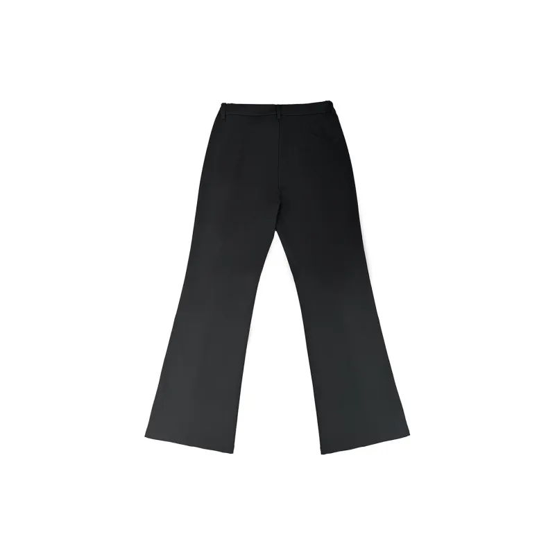 Haonanhuang Casual Pants Unisex Black-2