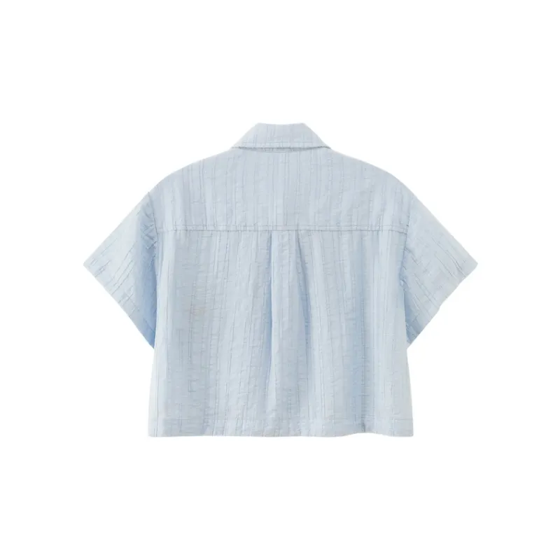 CHUU Shirts Women's Baby Blue-1