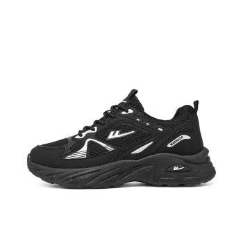 Warrior Retro Sports Shoes Height Increasing Breathable Chunky Sneakers Men's