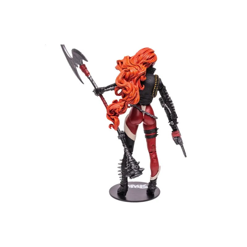 McFARLANE Spawn Second Wave Mechanical Gorilla Female Spawn Dark Redeemer Soul Lasher Gatling Denim Action Figures-24