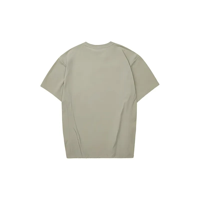 Skechers T Shirt Unisex Cashew Nut Coffee-1