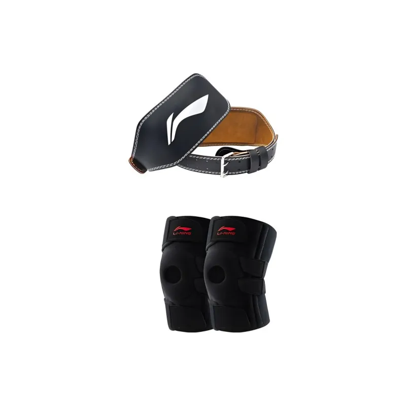 LiNing Back Support Braces Fitness Protective Compression Unisex-16