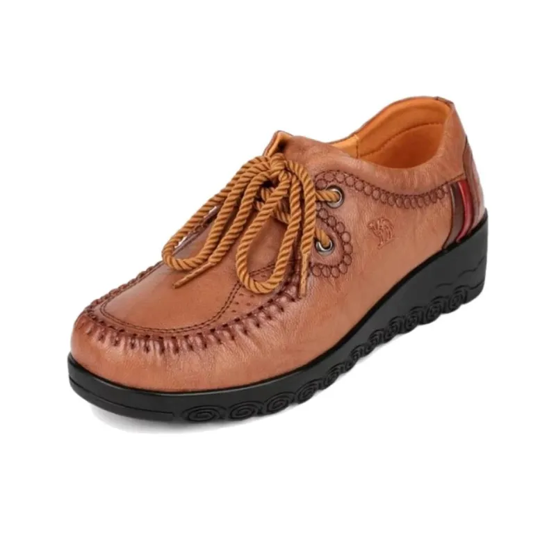 CAMEL Casual Single Shoes Medium Heel Women's-3