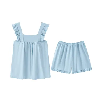 GOSO Pajama Set Women's Blue Shades