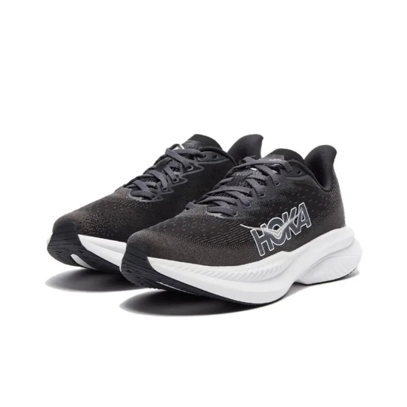 HOKA ONE ONE Mach 6 Black White-3