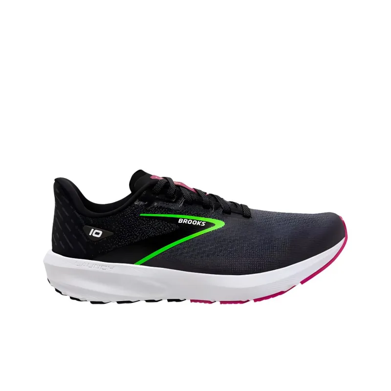 Brooks Women's Launch 10 'Black Green'-1