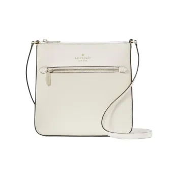 Kate Spade Saffiano Leather Shoulder Bag Crossbody Bag Women's Egg White Crispy Skin