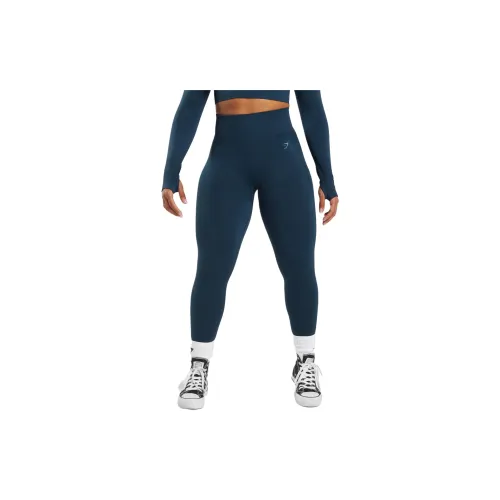 GYMSHARK Leggings Women's Denim Blue