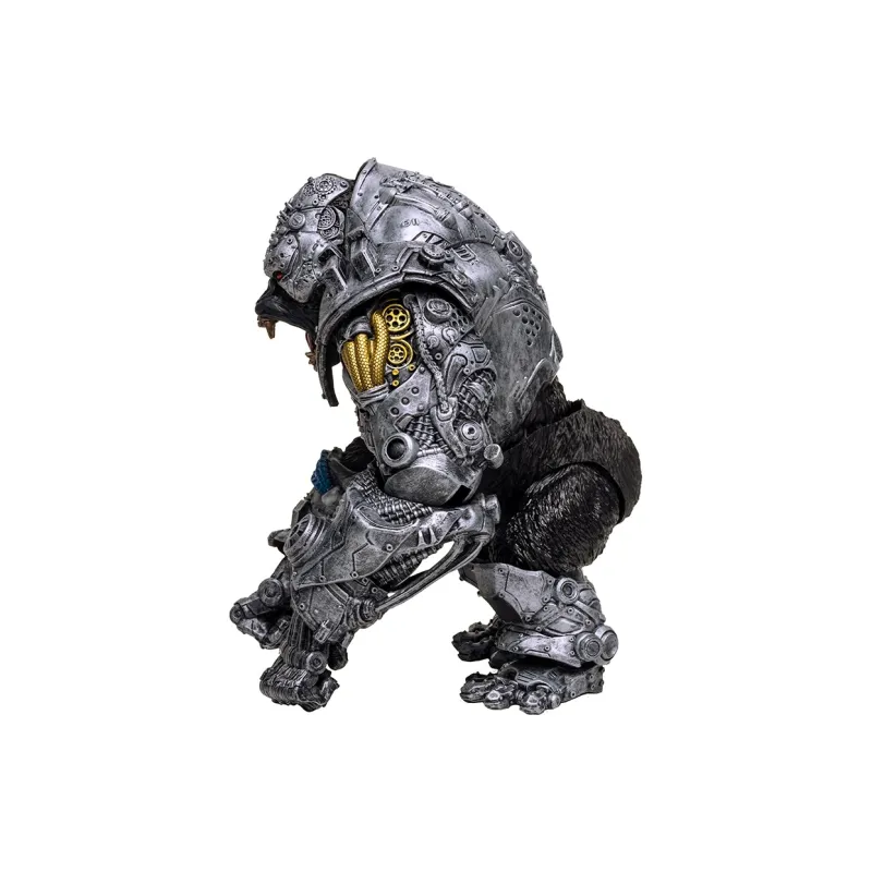 McFARLANE Spawn Second Wave Mechanical Gorilla Female Spawn Dark Redeemer Soul Lasher Gatling Denim Action Figures-4