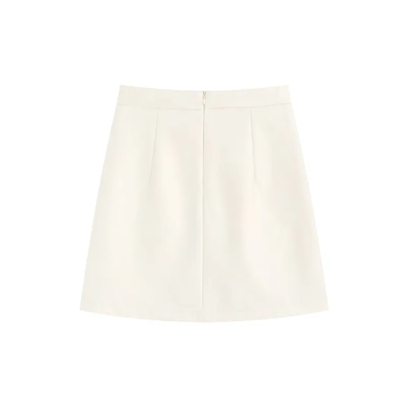 Garbege Half Length Skirt Women's-1