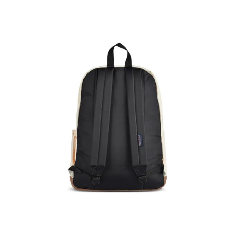 JanSport Polyester Backpack Regular Unisex Ecru-3