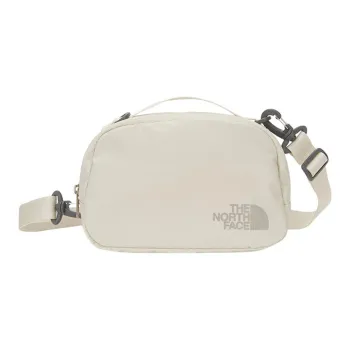THE NORTH FACE Nylon Handbag, Shoulder Bag, Crossbody Bag, Fanny Pack Mini Unisex White Sand